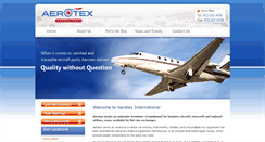 Desktop Screenshot of aerotex.net